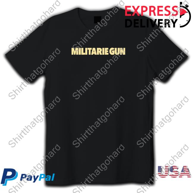 Militarie Gun Black Sweatshirt