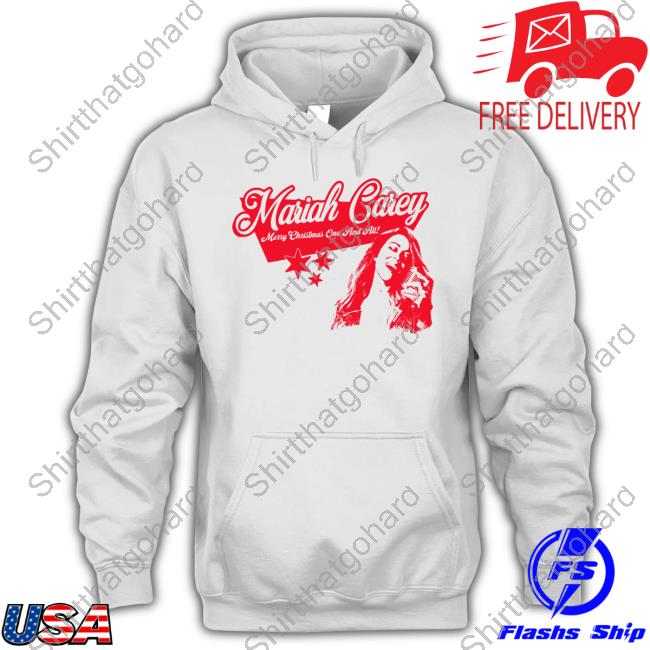 Mariah Carey Merch Merry Christmas One & All Tour Stars Shirt