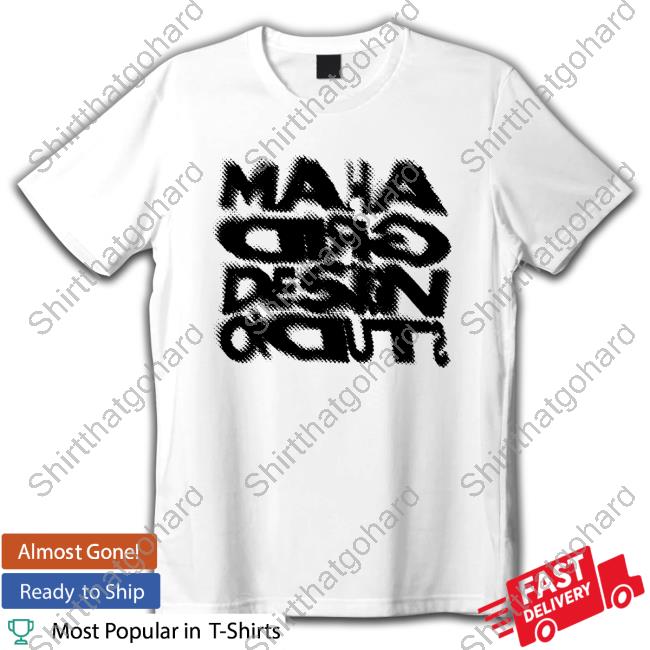 Mahagrid Halftone Crew neck White