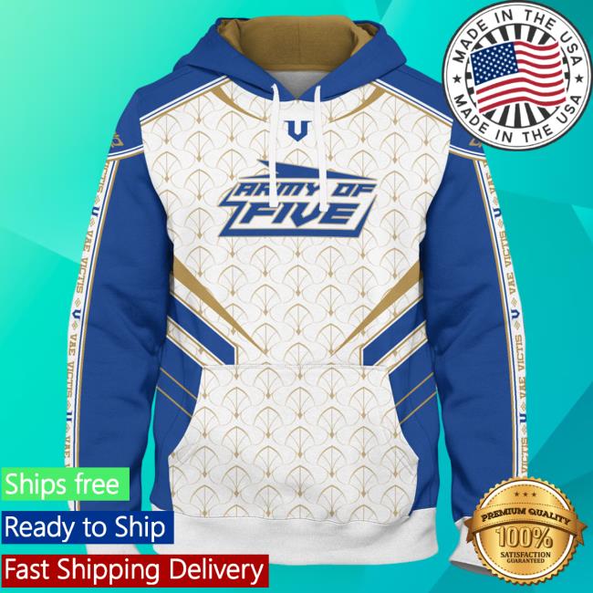 Soardogg Apparel Army Of Five Pro Crewneck Sweatshirt Blue/Gold
