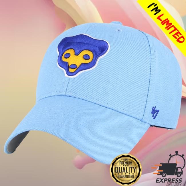 Chicago Cubs '47 Columbia Blue 1979 MVP Adjustable Cap | Buy Official Clark Street Sports