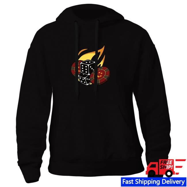 Official LNVI Las Nevadas Fire Black Popover Hoodie