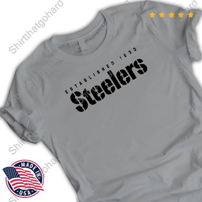 Official Established 1933 Steelers Shirt