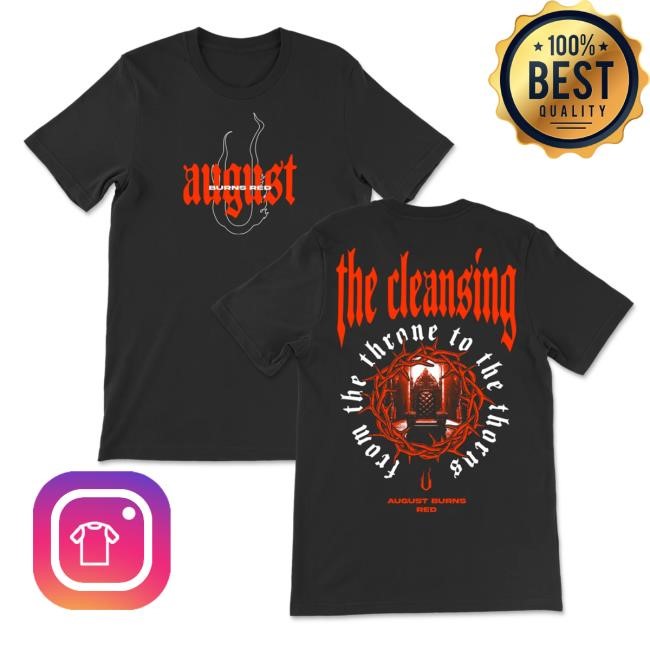 Throne To Thorns New Shirt August Burns Red Official Merch