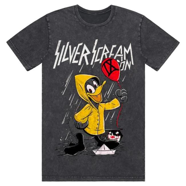 Ice Nine Kills Tee Silver Scream Con Event Merch Ice Nine Kills Silver Scream Con Venue Staple