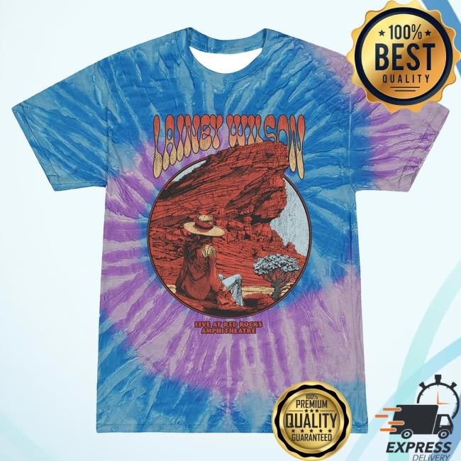 Official Lainey Wilson Merch Store Lainey Wilson Red Rocks Tie Dye Shirt 2024 Lainey Wilson Clothing Shop LaineyWilson