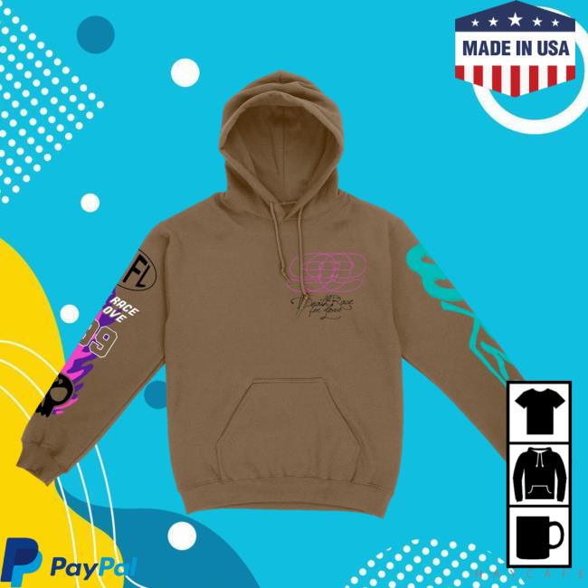 Official 999 Club Merch DRFL Death Race for Love Hood Brown 999Club Clothing