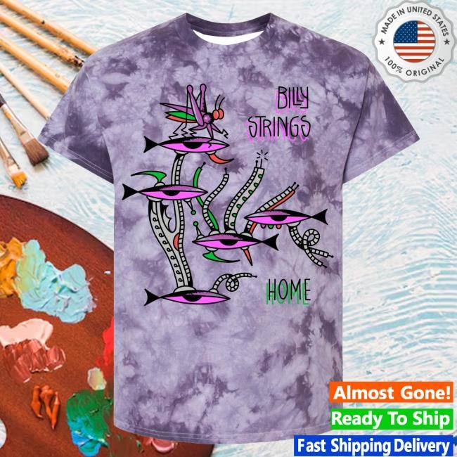 Billy Strings Merch Fisheye Top Shirt (SQUiSHYEYES)