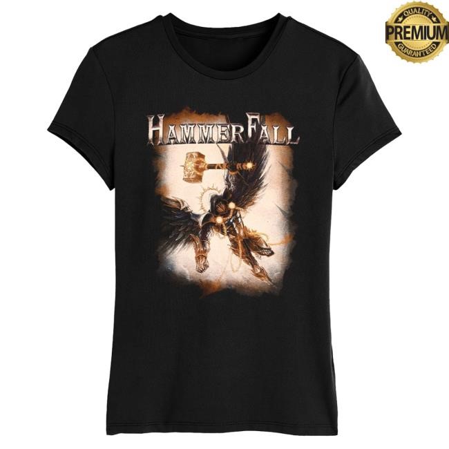 Official Nuclear Blast Merch Shop Hammerfall - Hammer Of Dawn - Girly Attractive Shirt NuclearBlast