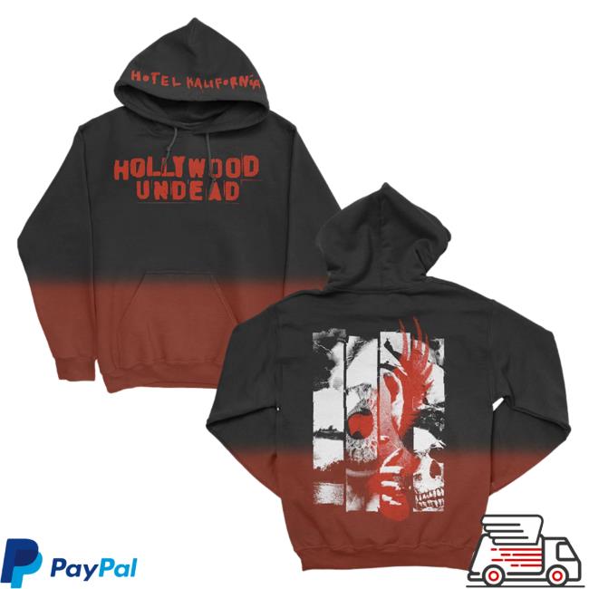 Official Hollywood Undead Merch Hk Evil Skull Pullover Hoodie