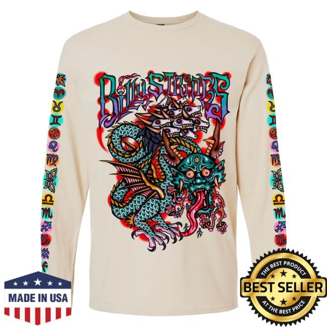 Billy Strings Merch Hydra Dragon L/S Tee (Sean Drennen)