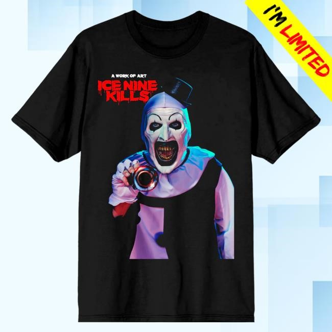 Art Is Dead Tee Ice Nine Kills Venue Graphic Art Is Dead Tee Ice Nine Kills Venue Graphic