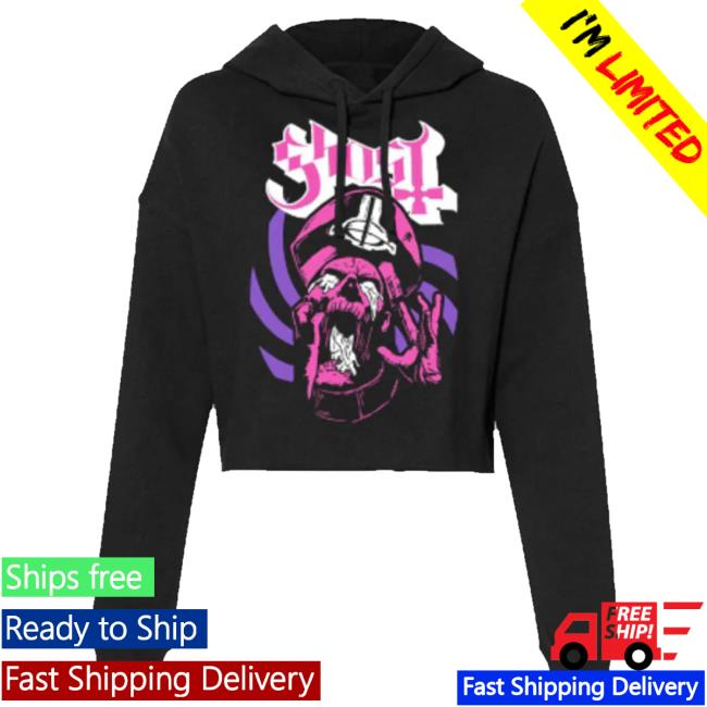 Official Ghost Band Rock Backstreet Merch Store Shop The Stuff Crop Hood