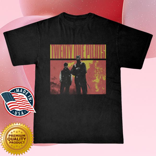 Official Twenty One Pilots Merch Store 21 Pilots Clancy Topline Album Cover T-Shirts Twenty One Pilots Clothing Shop TwentyOnePilots 21Pilots