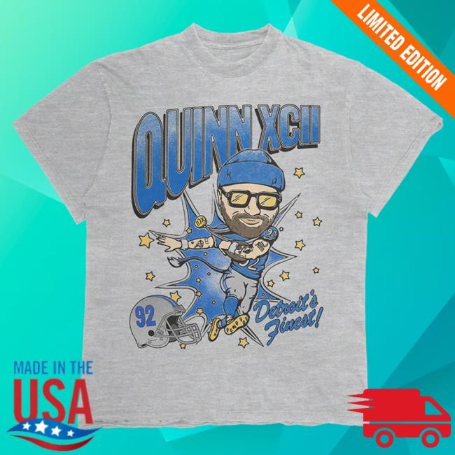 Official Quinn Xcii Detroit's Finest Football Shirt