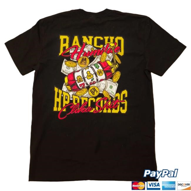 Official Rancho Humilde Merch Store Rancho Humilde Casino Hot Shirt