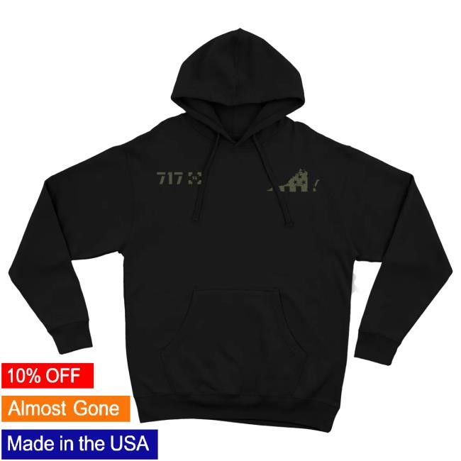 Official 717 Supply Store Shop Virginia Flag Attractive Hoodie