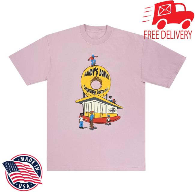 Official Crenshaw Skate Club Csc X Randy's Shop Tshirt Crenshawskateclub