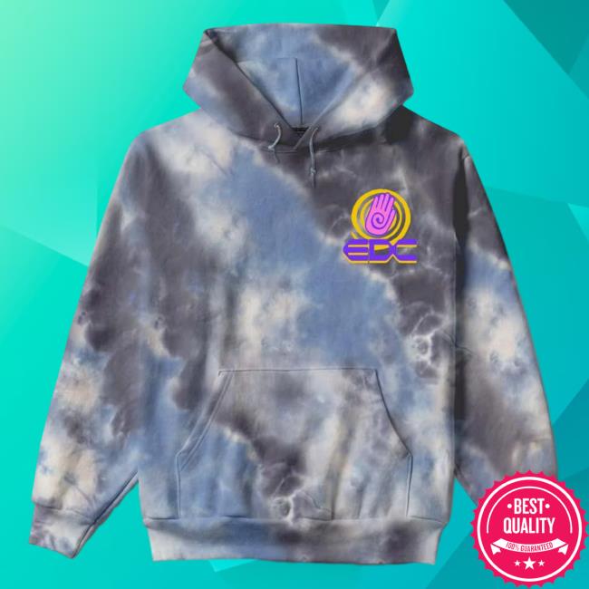 Official Insomniac Shop Merch Store InsomniacShop EDC Ascendance Tie Dye Pullover Hoodie