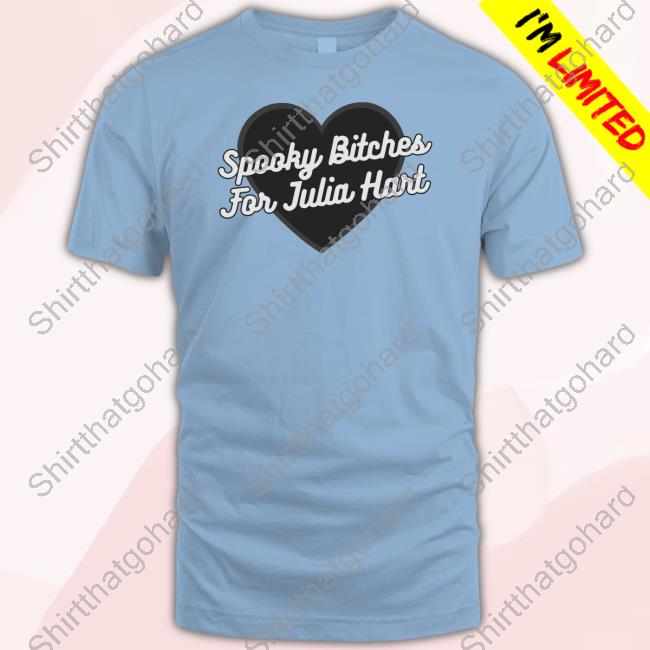 Official Wrestling Winedown Shop Queen Of Harts Spooky Bitches For Julia Hart Shirts