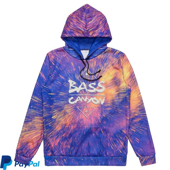Official Excision Merch Bar Evolution 'Stardust' Dye Sub Hooded Sweatshirt - Nebula MerchBar