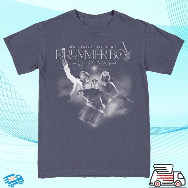 Official For King And Country Merch Drummer Boy Popover Shirt