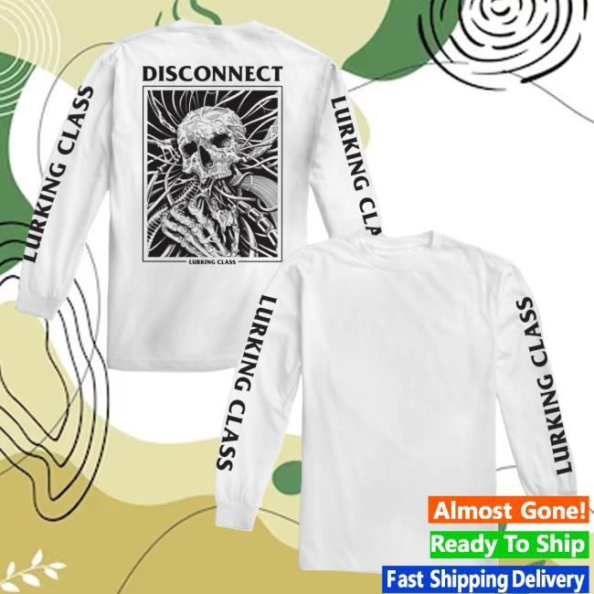 Lurking Class Clothing Disconnect Long Sleeve Shirts Black LurkingClass