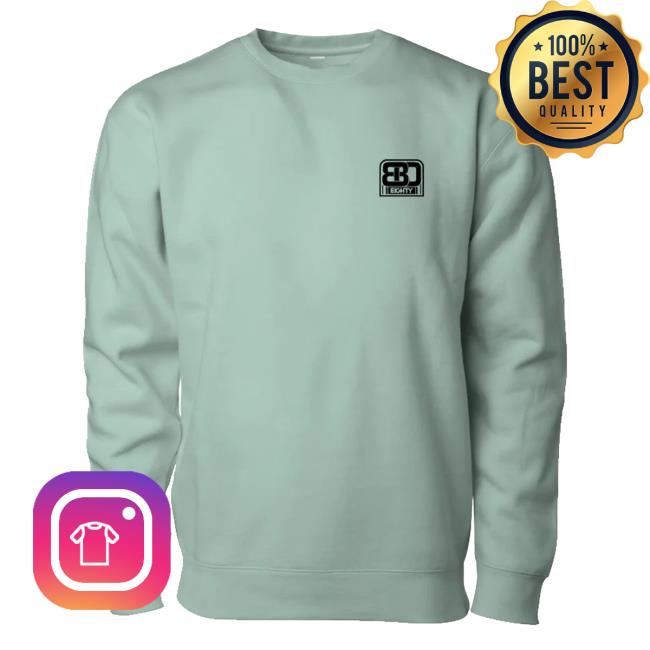 Official 80Eighty Sage Heavyweight Crew neck 80 Eighty