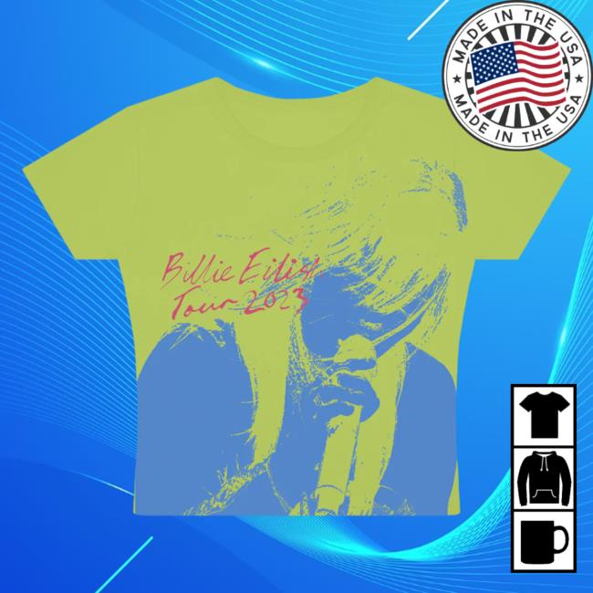 Official Interscope Records BillieEilish Merch Clothing Store Billie Eilish Influence Tour 2023 Top Shirt