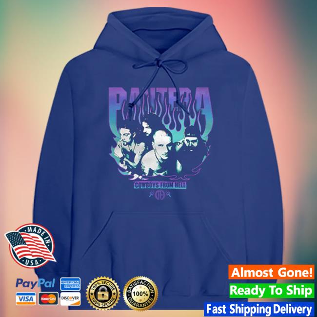 Official Pantera Merch Store Shop Pantera Cowboys From Hell T-Shirt