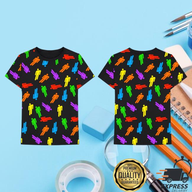 Official Billie Eilish Merch Store Billie Eilish Blohsh All-Over Print Popover Shirt Billie Eilish Apparel Clothing Shop BillieEilish