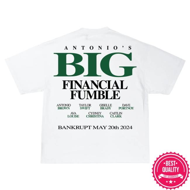 CTESPN Antonio's BIG Financial Fumble Shirt CTESPN Shop
