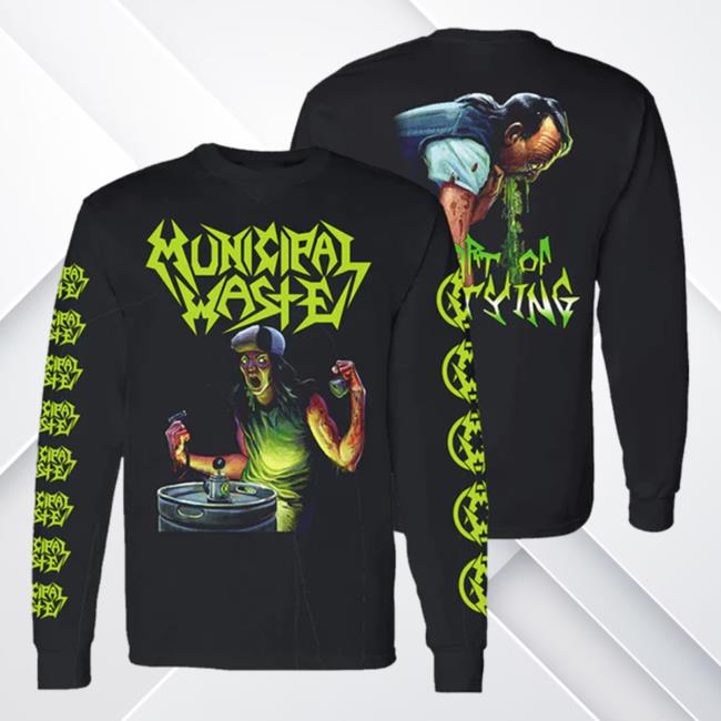 Municipal Waste Art Of Partying Sweatshirt