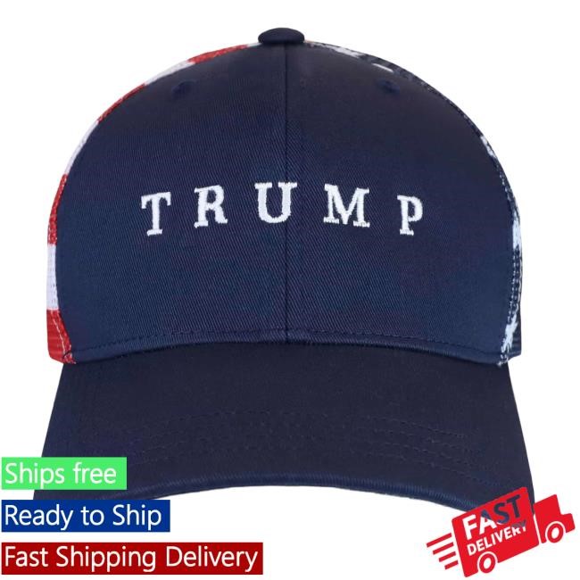 American Flag Back Dad Cap - Trump Store