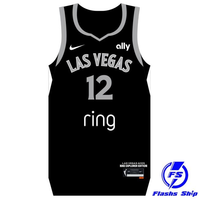 Nike Las Vegas Aces Chelsea Gray Explorer Jersey Tee