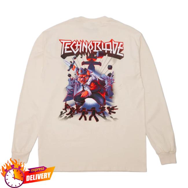 Official Technoblade Merch Store Shop Legend Of Technoblade Long Sleeve Shirt 2023