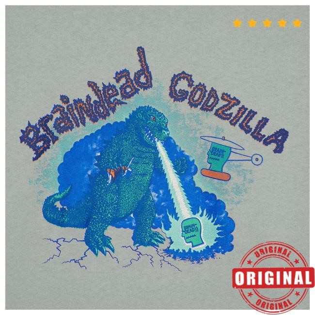 Official Brain Dead x Godzilla Ringer Tee