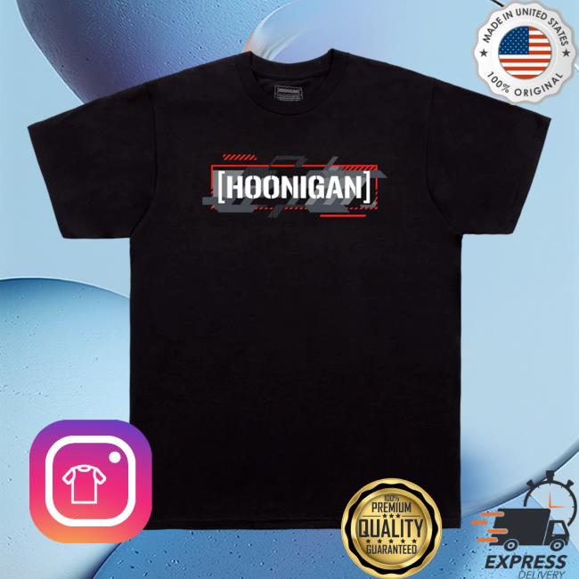 Official Hoonigan Surger Censor Bar Short Sleeve Tee