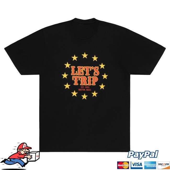 Let's Trip Stars New T-Shirt - Black– Sturniolo Clothing