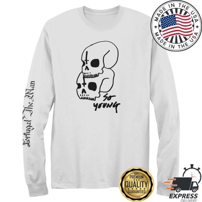 So Young Double Skull L/S PTM Mercado: Portugal. The Man l Official Store