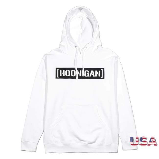 Official Hoonigan Merch Store Shop Hoonigan Censor Bar Sweatshirt White Hoonigan Apparel Clothing