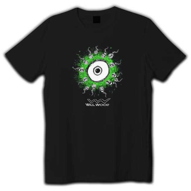 Official Green Eye T Shirt Willwoodandthetapeworms Bigcartel