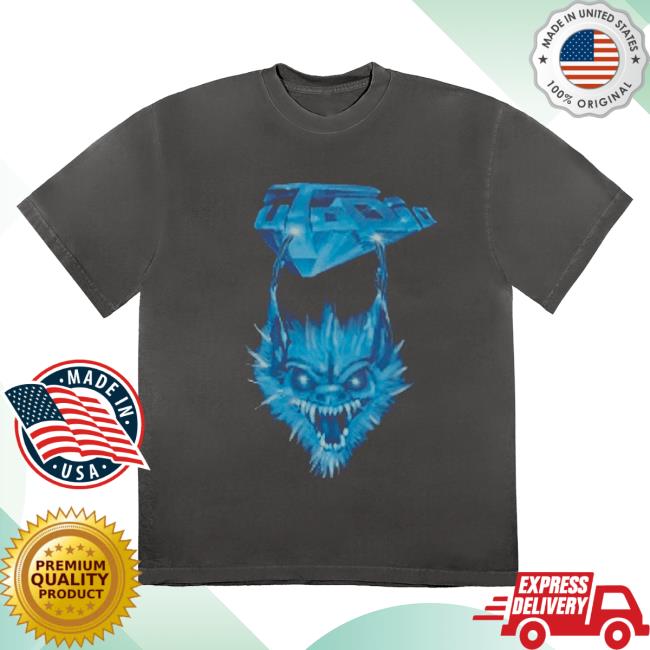 Official Travis Scott Utopia Merch Store Travis Scott Utopia Hyena Tshirt Black Travis Scott Apparel Clothing TravisScott