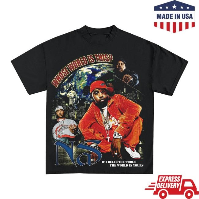 Official Nas Icy Exclusive Graphic New Shirt