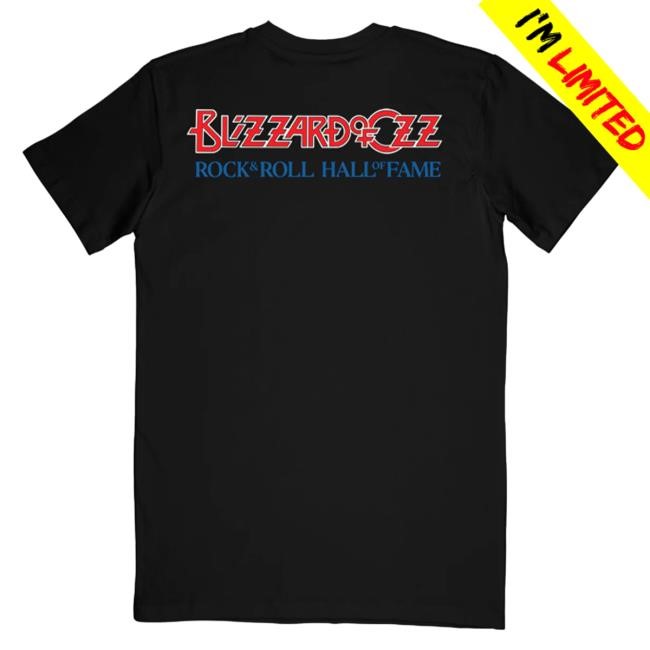 Ozzy Osbourne Patient No. 9 Rock & Roll Hall of Fame Tee