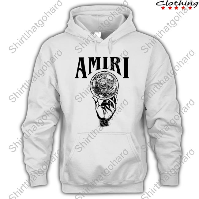 Official Nfl Jaylen Waddle Onu Merch Amiri Crystal Ball Shirts White