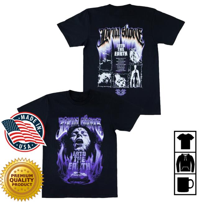 Official Lorna Shore Merch Store Lorna Shore Into The Earth Popover Shirt Lorna Shore Clothing Shop LornaShore