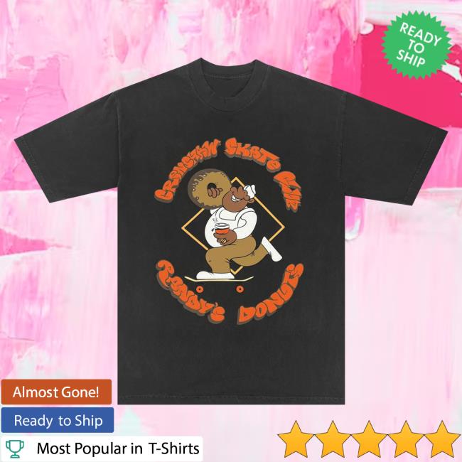 Official Crenshaw Skate Club Csc X Randy's Donut Man Tee Crenshawskateclub