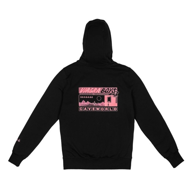 Cave World Sweatshirt Hoodie Viagra Boys Band Merch