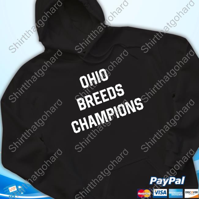 Official Lebron James Wearing Ohio Breeds Champions Shirts